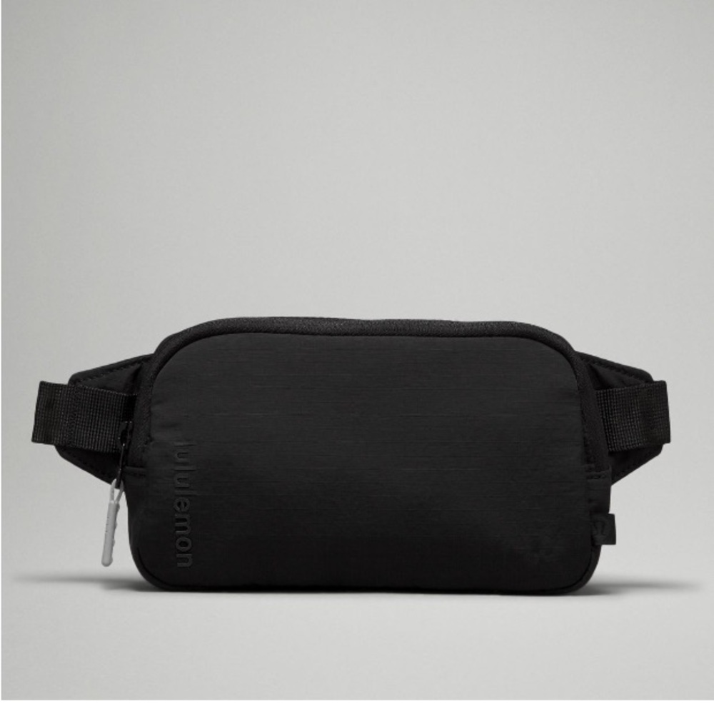 lululemon athletica Black Belt Bag Minimalist Design